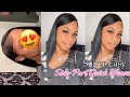 HOW TO: Natural Looking Side Part Quick Weave | NO BRAIDS (BRAIDLESS)