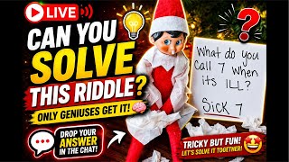 CAN YOU SOLVE THIS RIDDLE 🤔🔥 | LIVE RIDDLE CHALLENGE