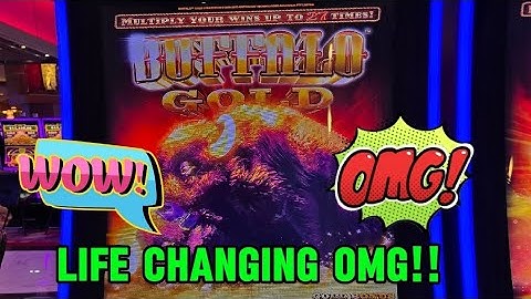 ☆ LIFE CHANGING OMG ☆ ON BUFFALO GOLD SLOT MACHINE THIS IS CRAZY!!!