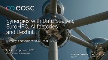 Session teaser | Synergies with Data Spaces, EuroHPC, AI factories and DestinE