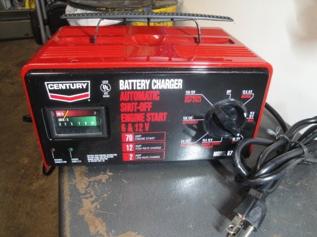 Review of Century Battery Charger - YouTube