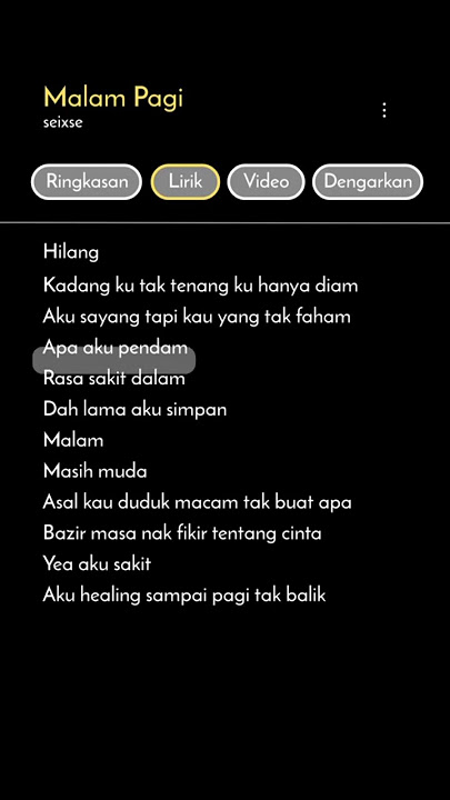 DJ hilang kadangku tak tenang ku hanya diam