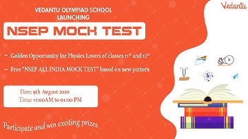 All India NSEP Mock Test (NPAIMT) | Win CASH REWARDS 🤑| Physics Olympiad | Vedantu