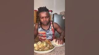 #short this is how to eat fufu #short follow for more
