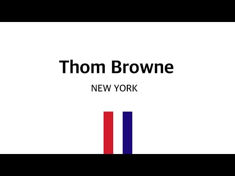 Thom Browne STRAIGHT