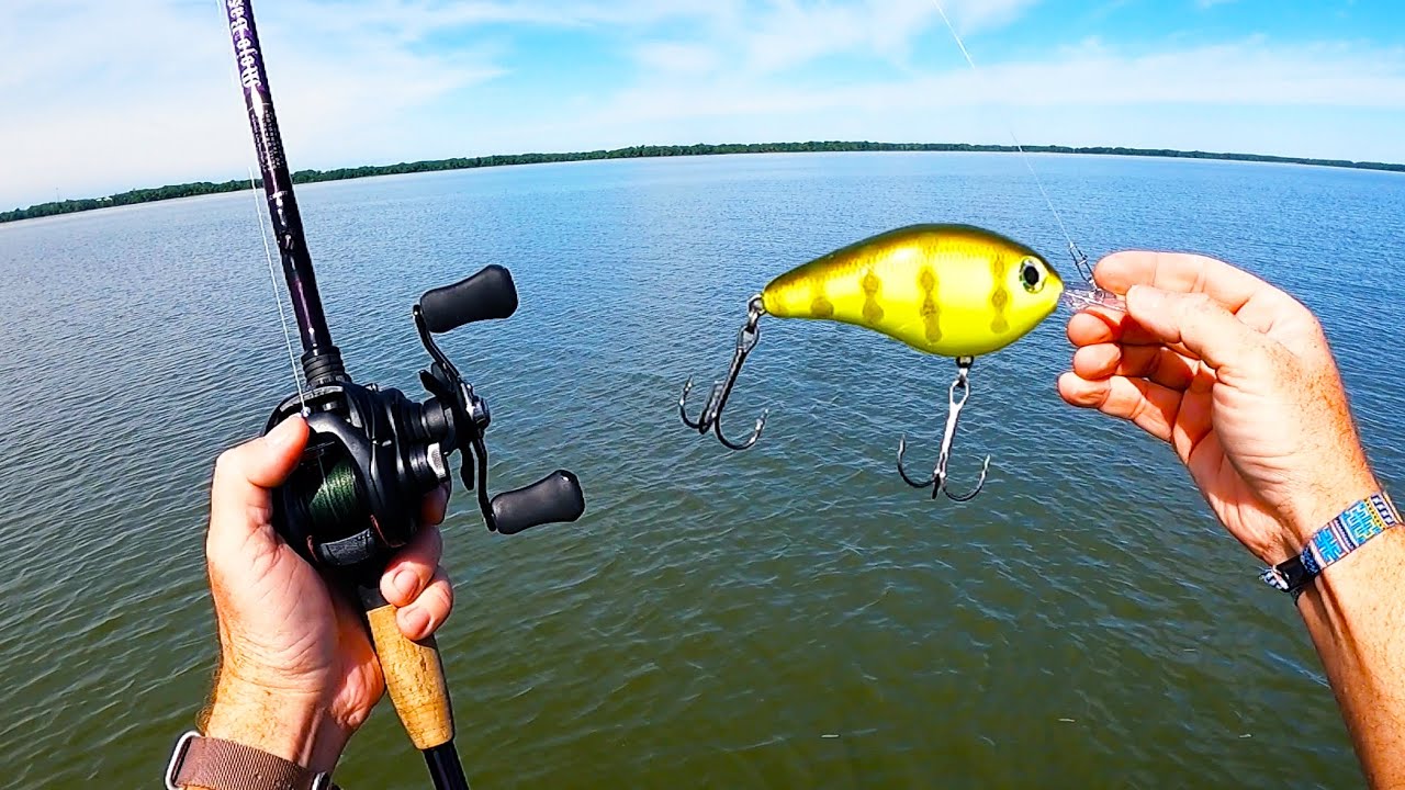 Fishing HUGE Lures for the Strongest Fish in Kansas CATCH CLEAN COOK