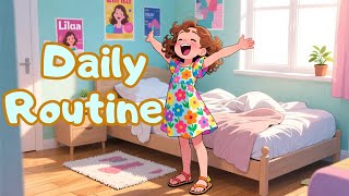 My happy day song | Daily Routines | Kids Songs | NO music vocales only  #DailyRoutine