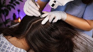 ASMR Deep Lice Check &amp; Scalp Inspection with @EleynaASMR #asmr #asmrrealperson #asmrlicecheck 