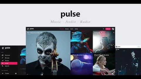 pulse - Music, Audio, Radio Template | Themeforest Website Templates and Themes