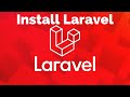 How to Install Laravel on Windows 10/ 11 for Beginners | Install Laravel on Windows using Composer.