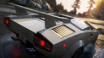 NFS: Most Wanted - Lamborghini Countach Harbor Run Sprint Race [NFS01]