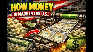 Information How Money Is Made — Inside the US  Money Printing Factories News