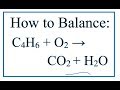 Balancing Combustion Reactions with Fractions