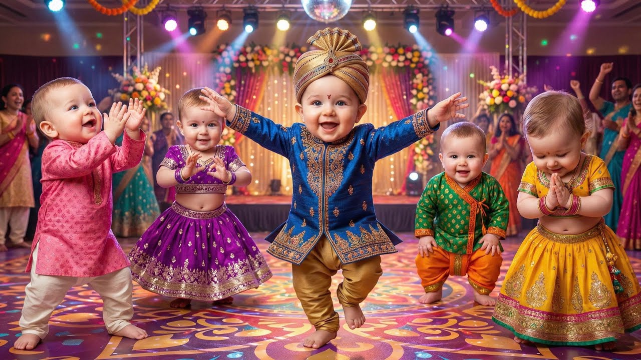 Let's Move: Dodi Dodi Dum Dum & Dudi Dudi Dam Dam 🎵👶 | Hindi Fun Dance