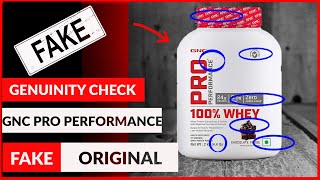 FAKE GNC 2022 Pro Performance Protein Powder
