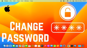 How To Change Login Password On Mac | How To Change Password on macOS