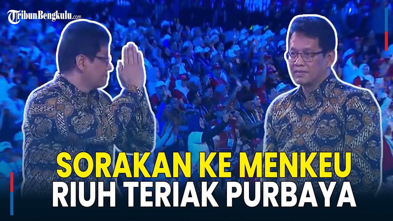 Gemuruh Sorakan ke Menteri Keuangan, Nama Purbaya Menggema saat Puncak Hari Guru Nasional
