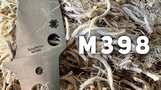 M398  Upgraded M390? Steel Testing!