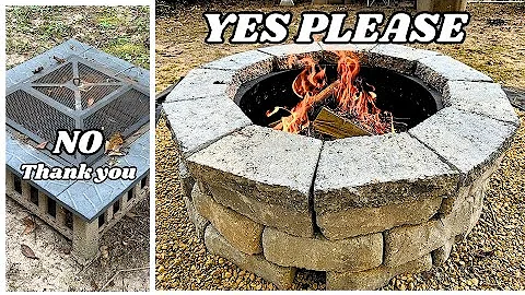 Smokeless Fire Pit Build Simplified (Free Build Plans Included)