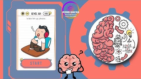 Brain Test: Wake him up, please. | Level 321