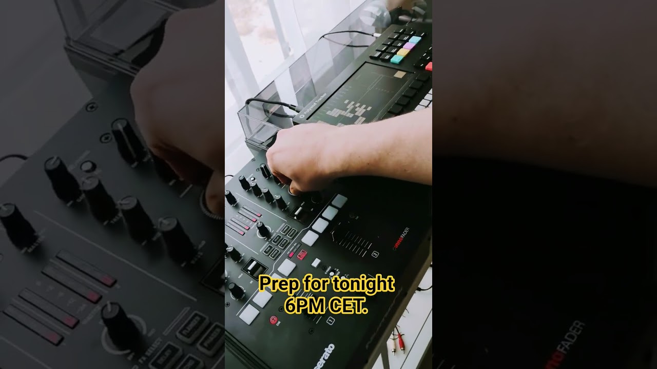 Live set tonight. 2 Polyend Trackers and a mixer.