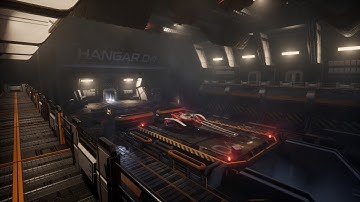 Hangar 04 - Sci-Fi UE4 Environment
