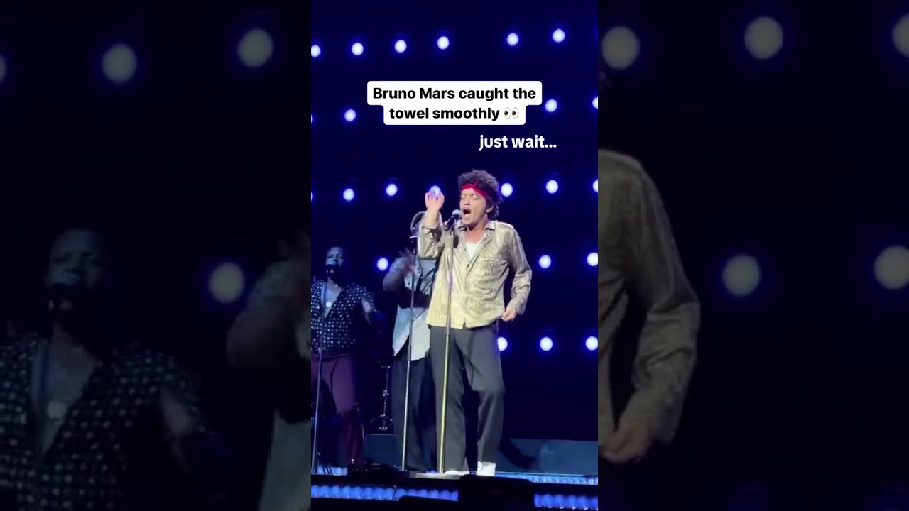 Bruno Mars Did This On Stage 