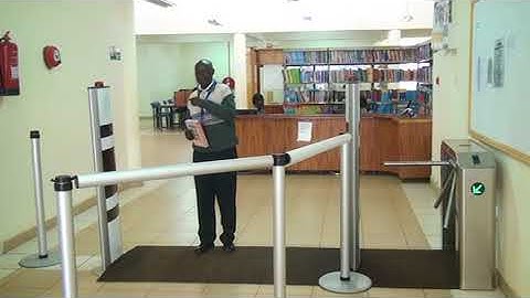 Library Radar Gate Security