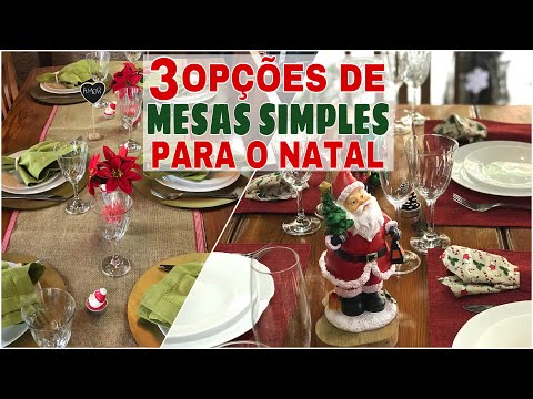 Vídeo: Como Arrumar A Mesa De Natal