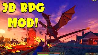 This Mod Turns Worldbox Into A 3D RPG! screenshot 1
