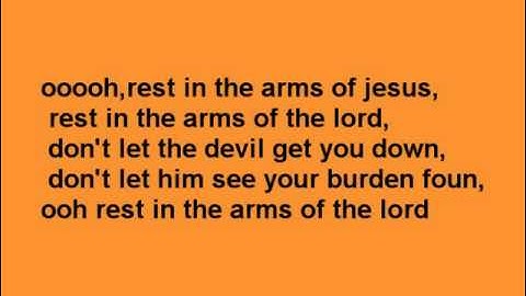 ADRIAN CUNNINGHAM rest in the arms (lyrics)