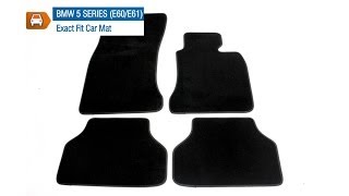 Sports Performance Prestige Tailored Car Mat Set: BMW 5 Series E60