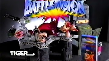 BattleVision Tiger Electronics Interactive VHS Game and Toy Ad (1994)