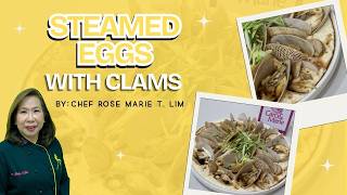 Steamed Eggs With Clams