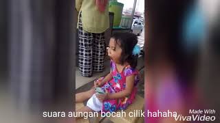 Anak menguap bersuara aneh
