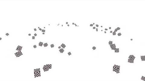 Force field test (vortex) - Blender 3d