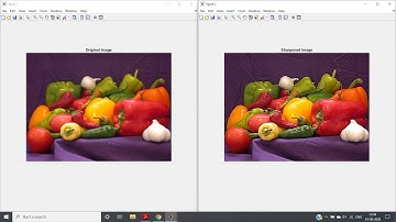 Sharpen image using unsharp masking | MATLAB