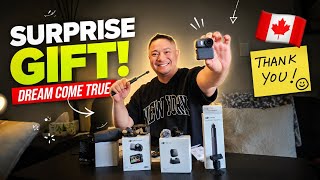 Dji Nano action cam | Surprise gift from my family | Buhay Canada