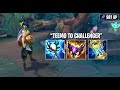 ONLY TEEMO TO CHALLENGER — BUT I PLAYED AKALI INSTEAD??