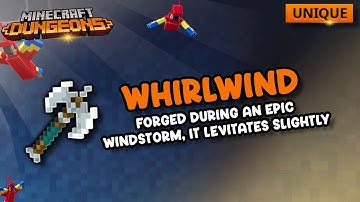 How to get the Whirlwind | Minecraft Dungeons