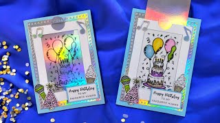 Magic Colour Slider Birthday Card Tutorial