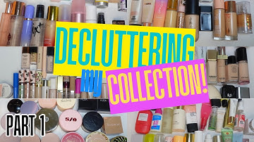 2024 COLLECTION & DECLUTTER SERIES PT. 1 | PRIMER, FOUNDATION, CONCEALER, POWDER, & SETTING SPRAY