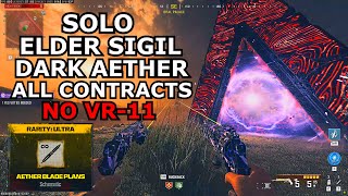 MW3 Zombies Full Solo Elder Sigil Setup Dark Aether all contracts NO VR 11