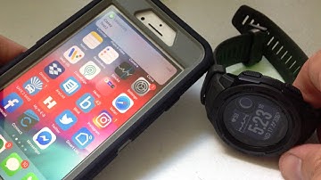 Garmin Instinct - Control Notifications (for iOS / Apple iPhone users)