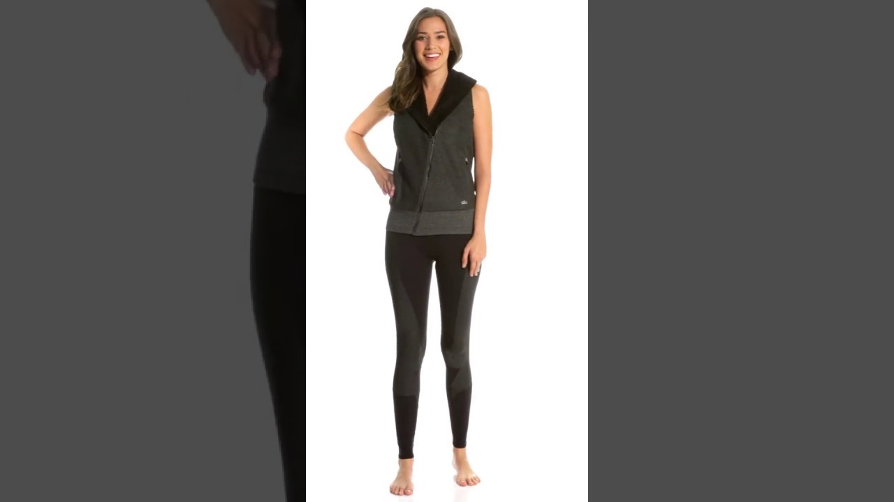 Alo Yoga Flat Iron Vest Coverup | SwimOutlet.com