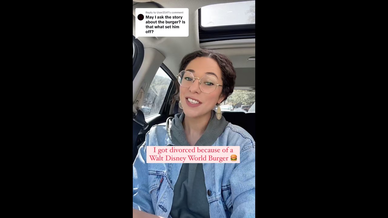 Я развелся из-за бургера из Walt Disney World.