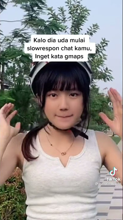 tiktok Cindy gulla nyeplak abis