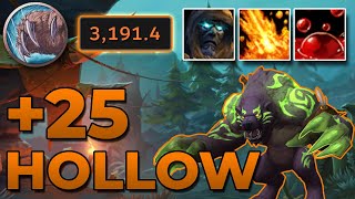 Guardian Druid M+ 25 Brackenhide Hollow Tyrannical | US 7th - World 37th | 10.1 WoW Dragonflight