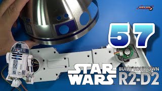 Build the Premium 1:2 Scale R2-D2 Issue 57 - Dome Panel and Left Foot Parts