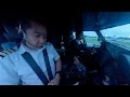 นักบินนกแอร์ บิน 737-800 take off by cockpit camera (vdo 360 degrees)